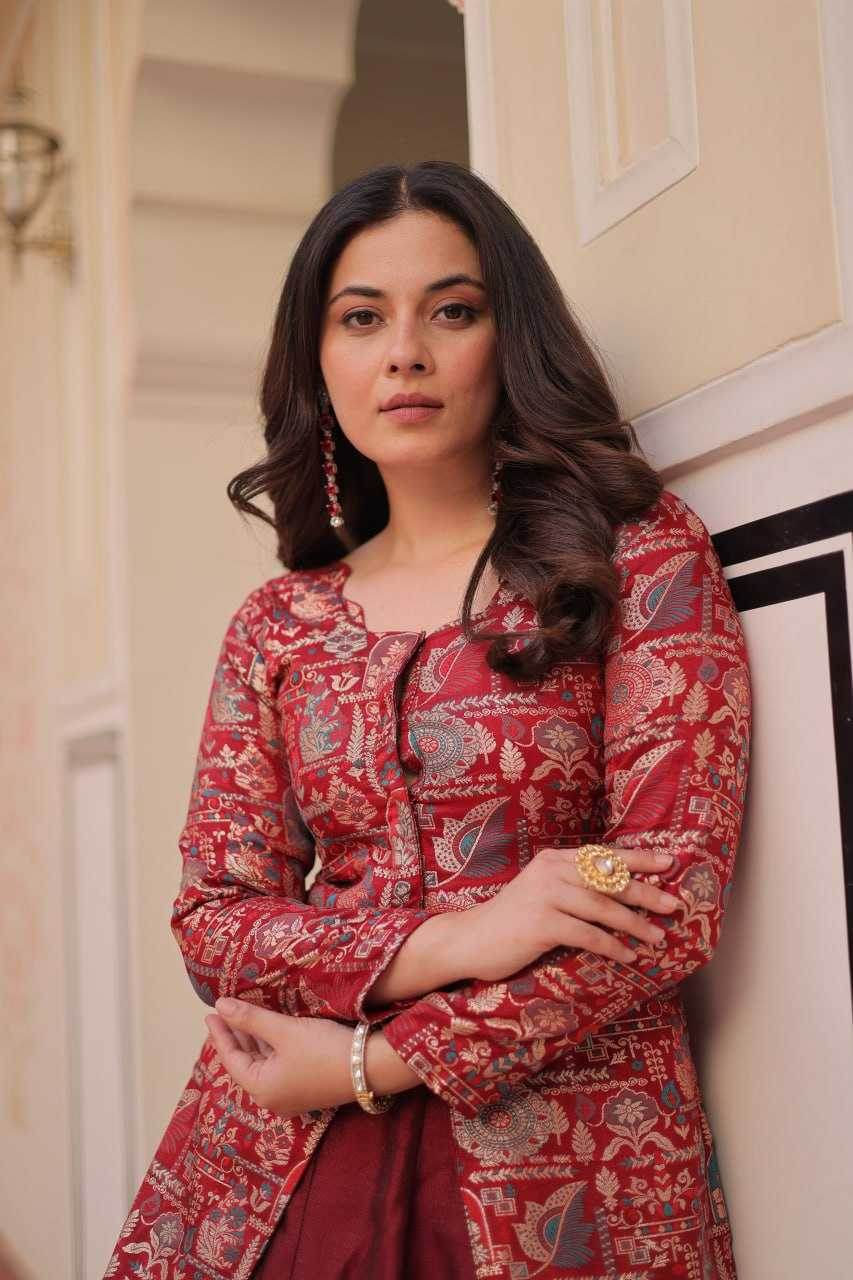 Simmer Lehenga With Blouse - MYLUXURY LANE ENTERPRISE